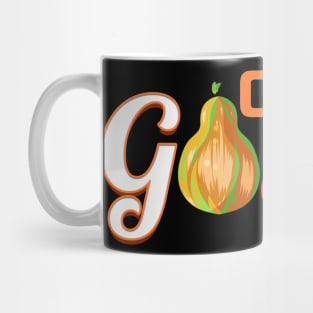 Oh My Gourd Logo For Happy Thanksgiving Mug